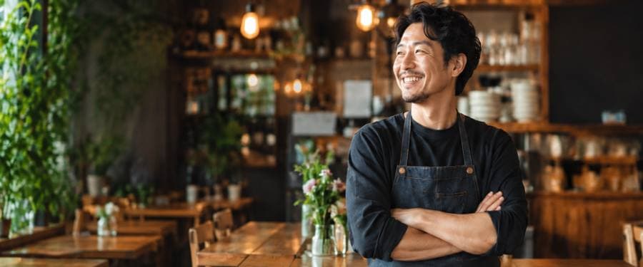 富士市で店舗を営むオーナー